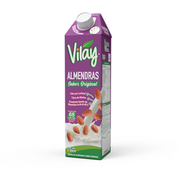 Bebida Vilay Almendras Original 1lt